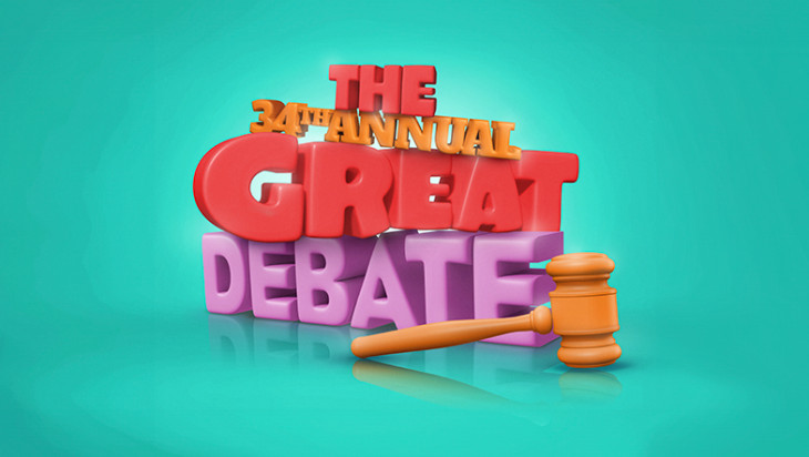 The 34th Annual Great Debate 